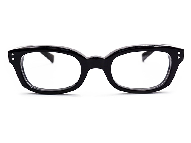 Uncrowd ブラック ラウンド型メガネ 全2色【UNCROWD/アンクラウド】 「Biker Shade”BLUE BIRD-Photochromic