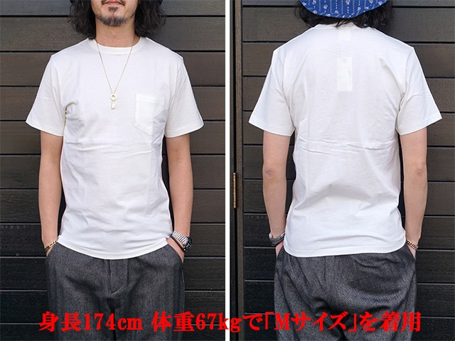 全2色【GLAD HAND/グラッドハンド】「Pack Tee”Standard Pocket Short