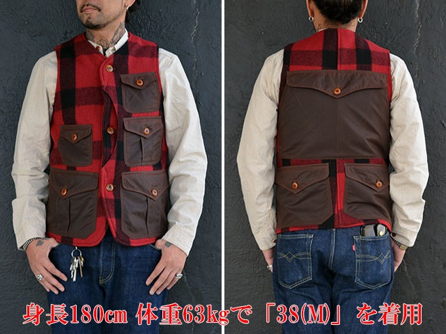 ��FREE WHEELERS/�ե꡼�ۥ����顼����2023FW��Hunting Vest��UTICA��/�ϥ�ƥ��󥰥٥��ȡɥ桼�ƥ����ɡ�(2331007)(���ᥫ��/�����ȥɥ�/�ߥ꥿�꡼/�ϡ��졼/�ۥåȥ��å�/WOLF PACK/����եѥå�)