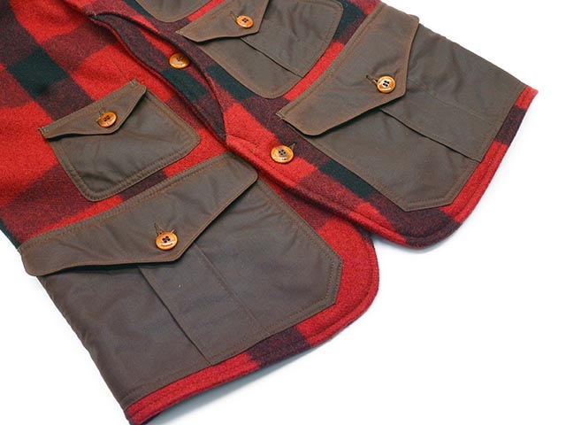 ��FREE WHEELERS/�ե꡼�ۥ����顼����2023FW��Hunting Vest��UTICA��/�ϥ�ƥ��󥰥٥��ȡɥ桼�ƥ����ɡ�(2331007)(���ᥫ��/�����ȥɥ�/�ߥ꥿�꡼/�ϡ��졼/�ۥåȥ��å�/WOLF PACK/����եѥå�)