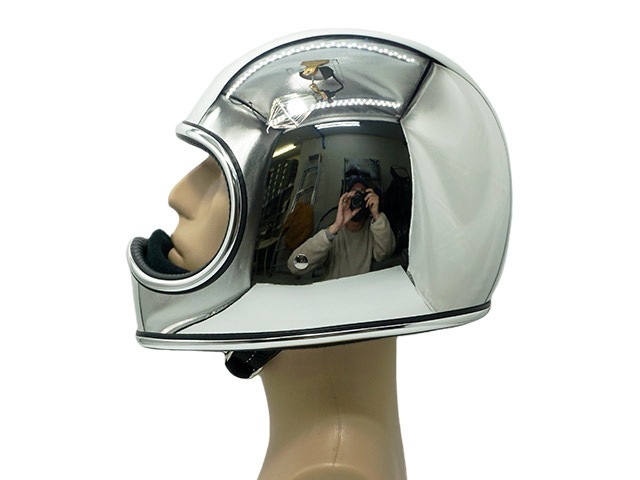 NOBUDZ SPACE HELMET FINAL EDITION クロムメッキ No Budz/ノーバッズ】「Space Helmet”Final Edition”/スペース