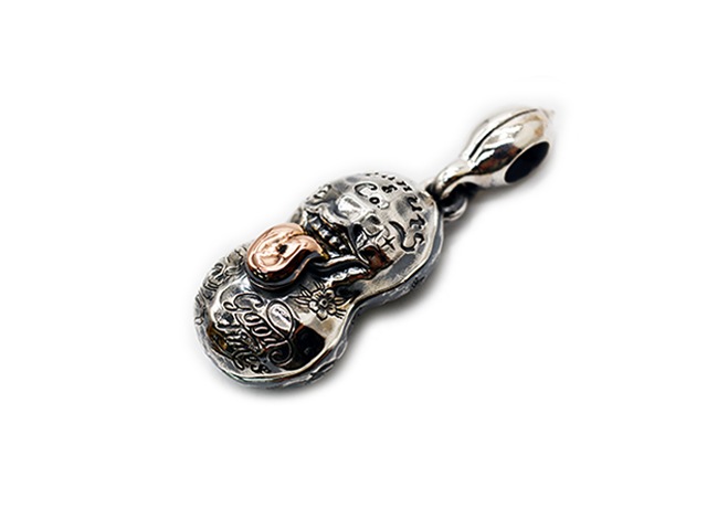 ��Peanuts&Co/�ԡ��ʥåĥ���ѥˡ��ۡ�Large Tattoo Bero Peanuts Pendant Top/�顼�����ȥ����٥��ԡ��ʥåĥڥ����ȥȥåס�(Silver925��K10PG)