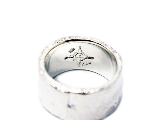 FIRST ARROW'S✤ベアロックリング FIRST ARROW's/ファーストアローズ】「Large Barerock Ring with K18