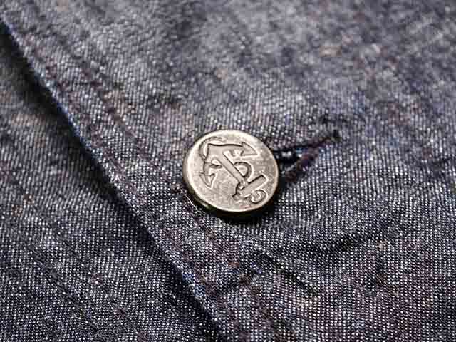 ��FULLCOUNT/�ե륫����ȡ�2026SS��USN Shawl Collar Denim Coverall/USN���硼�륫�顼�ǥ˥५�С��������(2052-1)