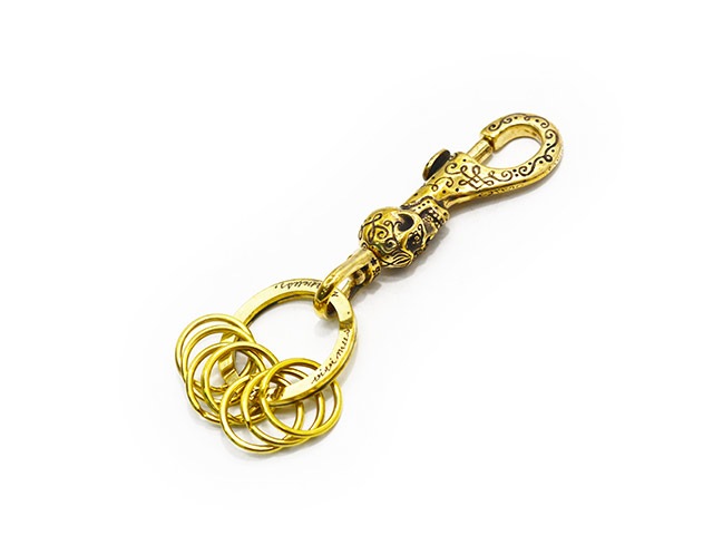 ��galcia/���륷���ۡ�Mexican Calavera Brass Key Holder/�ᥭ�����󥫥�٥�֥饹�����ۥ������(KBS-008P)