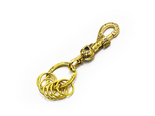 ��galcia/���륷���ۡ�Mexican Calavera Brass Key Holder/�ᥭ�����󥫥�٥�֥饹�����ۥ������(KBS-008P)