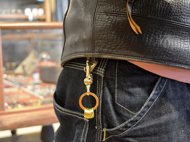 ��galcia/���륷���ۡ�Mexican Calavera Brass Key Holder/�ᥭ�����󥫥�٥�֥饹�����ۥ������(KBS-008P)