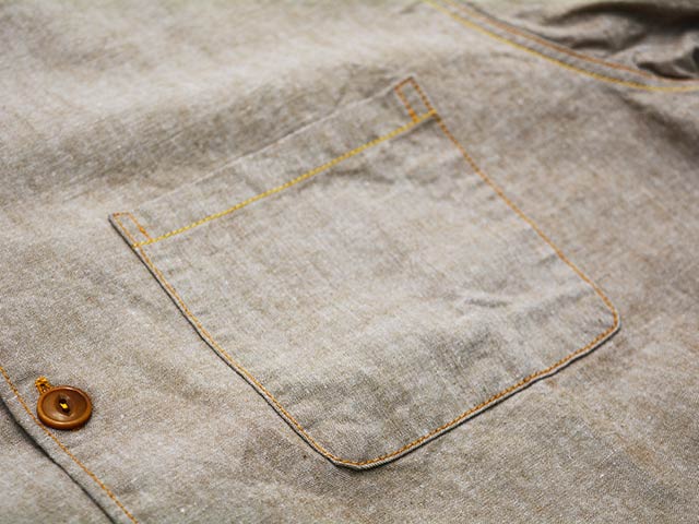 ��MISTER FREEDOM/�ߥ������ե꡼�����2026SS��6oz Beige Chambray��WATERTOWN��Shirt/6���󥹥١����奷���֥졼�ɥ���������������ɥ���ġ�(SC39669)
