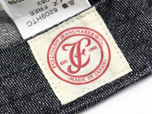 ��FULLCOUNT/�ե륫����ȡۡߡ�HTC(Hollywood Trading Company)/�������ƥ�������(�ϥꥦ�åɥȥ졼�ǥ��󥰥���ѥˡ�)��2026AW��Black Denim Cap/�֥�å��ǥ˥७��åס�(6209)
