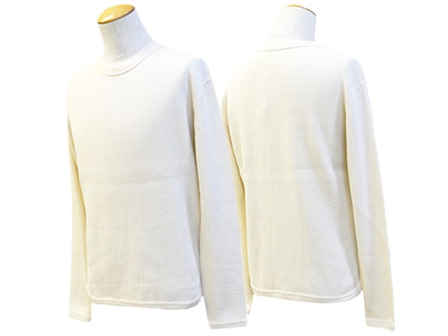 全3色【FULLCOUNT/フルカウント】2023AW「Heavy Weight Waffle L/S Tee