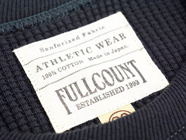 ��3����FULLCOUNT/�ե륫����ȡۡ�Heavy Weight Waffle L/S Tee/�إӡ��������ȥ�åե���󥰥��꡼��Tee��(5964)