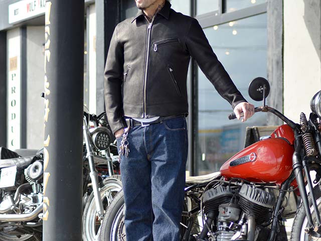 ��2����FINE CREEK&CO/�ե����󥯥꡼������ɥ����ۡ�Aviator Jacket��Lindbergh Deer��/���ӥ����������㥱�åȡɥ��ɥС����ǥ����ɡ�(ACJK050)