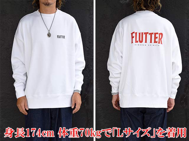 4FLUTTER/եå2024AWBig Silhouette Origin Logo Sweat/ӥå륨åȥꥸåȡ(FL24-SW001)