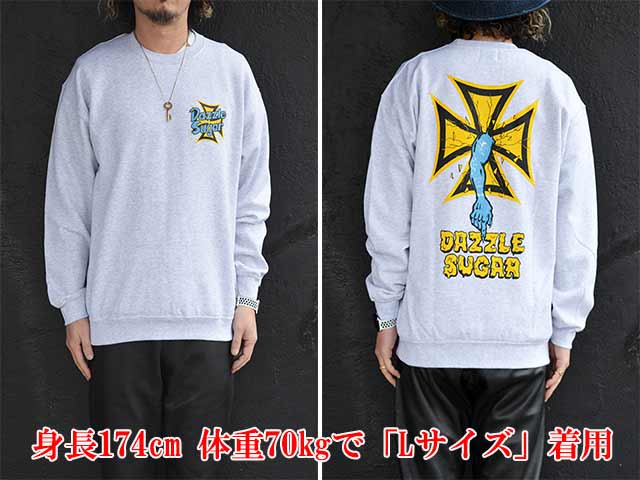 3DAZZLE SUGAR/륷奬2025SSCrew Neck Sweat/롼ͥååȡ
