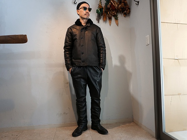 ��2����CWORKS by FINE CREEK&CO/��������� �Х� �ե����󥯥꡼������ɥ�����2025AW��Deerskin N-1 Deck Jacket��Scope��/�ǥ���������N-1�ǥå����㥱�åȡɥ������סɡ�(CWJK032)��ͽ����/2026ǯ������ͽ���