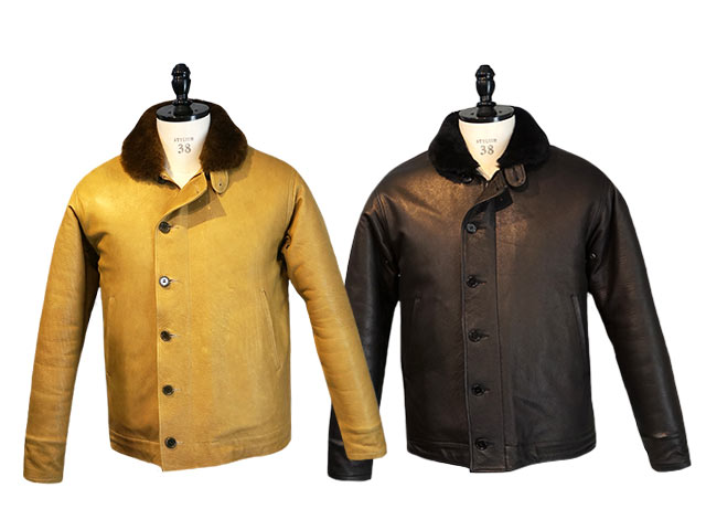 ��2����CWORKS by FINE CREEK&CO/��������� �Х� �ե����󥯥꡼������ɥ�����2025AW��Deerskin N-1 Deck Jacket��Scope��/�ǥ���������N-1�ǥå����㥱�åȡɥ������סɡ�(CWJK032)��ͽ����/2026ǯ������ͽ���