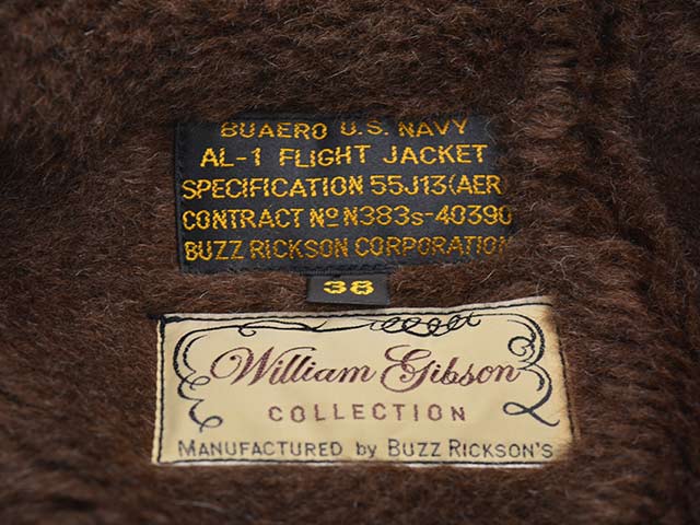 ��BUZZ RICKSON'S/�Х��ꥯ���󥺡ۡ�BLACK AL-1/�֥�å�AL-1��(BR15777)