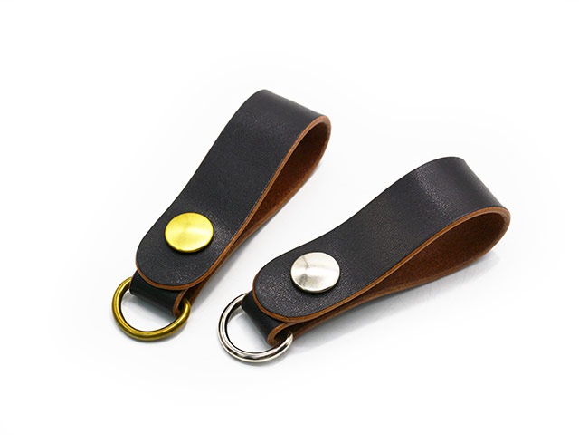 ��2����TISS CUSTOM LEATHERS/�ƥ�����������쥶�����ۡ�Teacore Strap D ring Key Holder"Small"/��ĥ��ȥ�å�D���󥭡��ۥ����"���⡼��"��