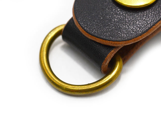 ��2����TISS CUSTOM LEATHERS/�ƥ�����������쥶�����ۡ�Teacore Strap D ring Key Holder"Small"/��ĥ��ȥ�å�D���󥭡��ۥ����"���⡼��"��