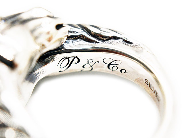 ��Peanuts&Co/�ԡ��ʥåĥ���ѥˡ��ۡ�Two Face Horse Ring/�ȥ����ե������ۡ�����󥰡�(Silver925)