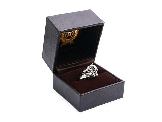 Peanuts&Co/ピーナッツカンパニー】「Two Face Horse Ring/トゥー