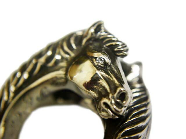 Peanuts&Co/ԡʥåĥѥˡۡTwo Face Horse Ring/ȥեۡ󥰡(Silver925)<br><br>(ԡʥåĥɥ/꡼/ᥫ/ۥåȥå/ϡ졼/WOLF PACK/եѥå)