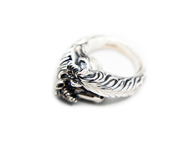 ��Peanuts&Co/�ԡ��ʥåĥ���ѥˡ��ۡ�Two Face Horse Ring/�ȥ����ե������ۡ�����󥰡�(Silver925)