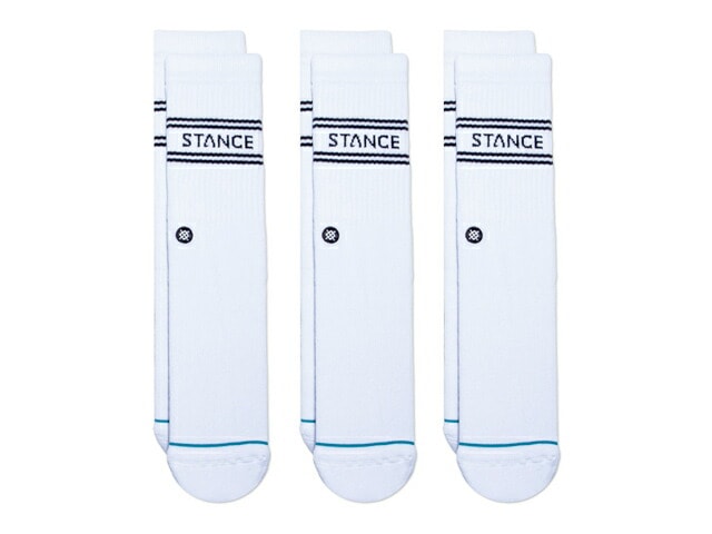 3足セット【STANCE SOX/スタンスソックス】「Crew Socks”BASIC 3 Pack