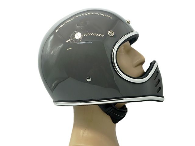 No Budz/ノーバッズ】「Burst Helmet”Chrome Cross”/バースト