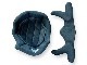 ��No Budz/�Ρ��Хå��ۡ�Burst Helmet��Chrome Cross��/�С����ȥإ��åȡɥ����९�����ɡ�