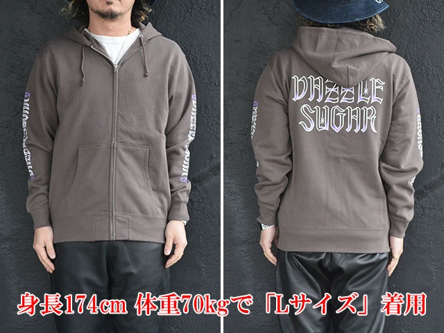 DAZZLE SUGAR/ダズルシュガー】2025SS「PS Logo Zip Hoodie/PS