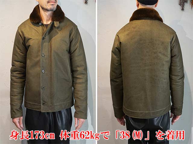 ��CWORKS by FINE CREEK&CO/��������� �Х� �ե����󥯥꡼������ɥ�����2025AW��Horsehide N-1 Deck Jacket��Scope��/�ۡ����ϥ���N-1�ǥå����㥱�åȡɥ������סɡ�(CWJK032)��ͽ����/2026ǯ������ͽ���