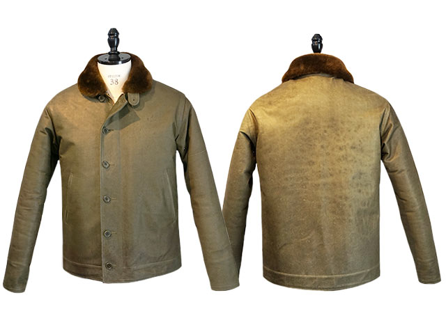 ��CWORKS by FINE CREEK&CO/��������� �Х� �ե����󥯥꡼������ɥ�����2025AW��Horsehide N-1 Deck Jacket��Scope��/�ۡ����ϥ���N-1�ǥå����㥱�åȡɥ������סɡ�(CWJK032)��ͽ����/2026ǯ������ͽ���