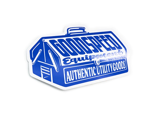 ��4����GOODSPEED equipment/���åɥ��ԡ��ɥ������åץ��ȡ�2025SS��TB Sticker��S��/TB���ƥå�����S�ɡ�(GSE-wfv-sticker-01)