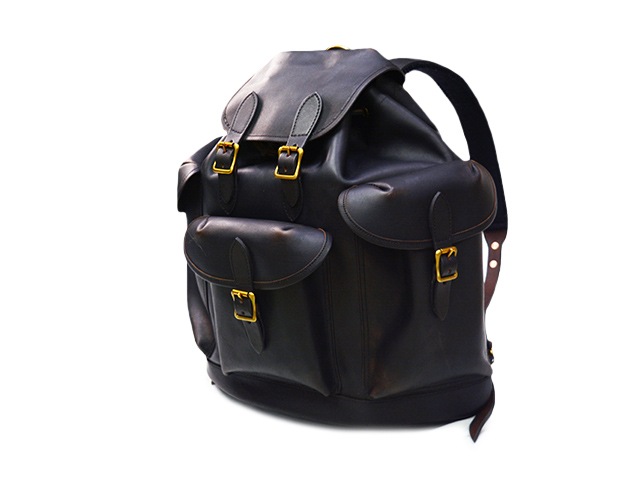 ��2����vasco/���������ۡ�Leather Army Rucksack/�쥶�������ߡ���å����å���(VS-204L)