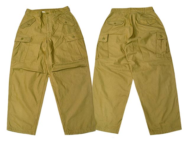 ��FREE WHEELERS/�ե꡼�ۥ����顼����2026SS�֡�JUNGLE FATIGUES�� TROPACAL TROUSERS/�ɥ���󥰥�ե��ƥ������ɥȥ��ԥ���ȥ饦��������(2622005)