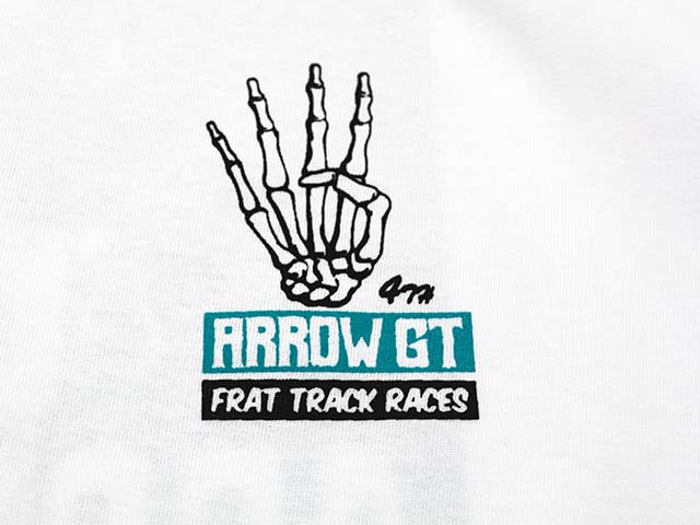 ��FIRST ARROW's/�ե������ȥ��������ۡߡ�WOLF PACK/����եѥå��ۡ�Crew Neck S/S Tee"ARROW GT 4th"/���롼�ͥå����硼�ȥ��꡼��Tee�ɥ�����GT�ե������ɡ�