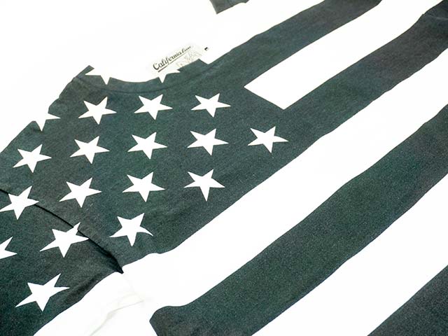 (50% OFF)��3����CALIFORNIA LINE/����ե���˥��饤���2023SS��Stars and Stripes Crew Neck Tee��Type1��/������������ɥ��ȥ饤�ץ����롼�ͥå�Tee"������1�ɡ�