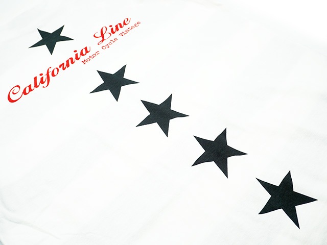 (50% OFF)��3����CALIFORNIA LINE/����ե���˥��饤���2023SS��Stars and Stripes Crew Neck Tee��Type1��/������������ɥ��ȥ饤�ץ����롼�ͥå�Tee"������1�ɡ�