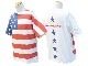 (50% OFF)��3����CALIFORNIA LINE/����ե���˥��饤���2023SS��Stars and Stripes Crew Neck Tee��Type1��/������������ɥ��ȥ饤�ץ����롼�ͥå�Tee"������1�ɡ�