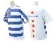 (50% OFF)��3����CALIFORNIA LINE/����ե���˥��饤���2023SS��Stars and Stripes Crew Neck Tee��Type1��/������������ɥ��ȥ饤�ץ����롼�ͥå�Tee"������1�ɡ�