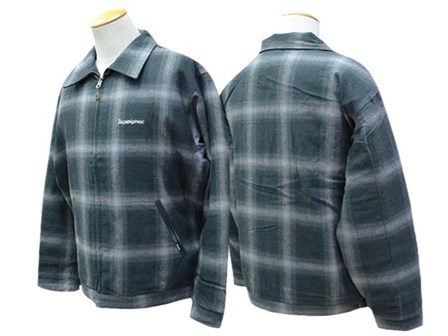 ��2����BLUCO/�֥륳��2025AW��Ombre Check Winter Work Jacket/����֥�����å������󥿡�������㥱�åȡ�(157-31-038)