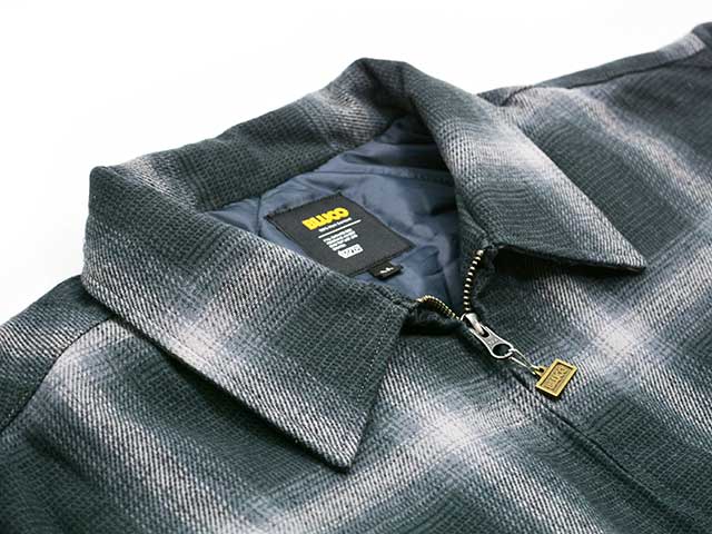 ��2����BLUCO/�֥륳��2025AW��Ombre Check Winter Work Jacket/����֥�����å������󥿡�������㥱�åȡ�(157-31-038)
