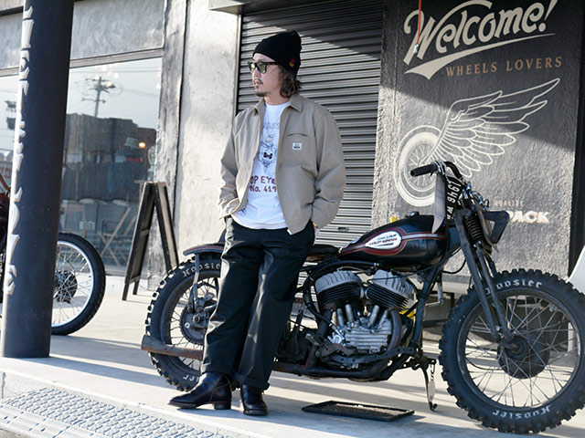 ��2����MONSTOR TIMES/��󥹥ȥ������ॺ��2026SS��MOVIE MONSTORS WORK JACKET/�ࡼ�ӡ���󥹥ȥ���������㥱�åȡ�(26SS-MT-001)