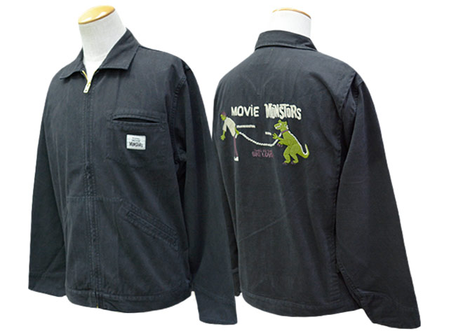 ��2����MONSTOR TIMES/��󥹥ȥ������ॺ��2026SS��MOVIE MONSTORS WORK JACKET/�ࡼ�ӡ���󥹥ȥ���������㥱�åȡ�(26SS-MT-001)