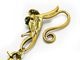 ��galcia/���륷���ۡ�Swallow Skull Brass Key Holder Hook/�������������֥饹�����ۥ�����եå���(KBLC-006)