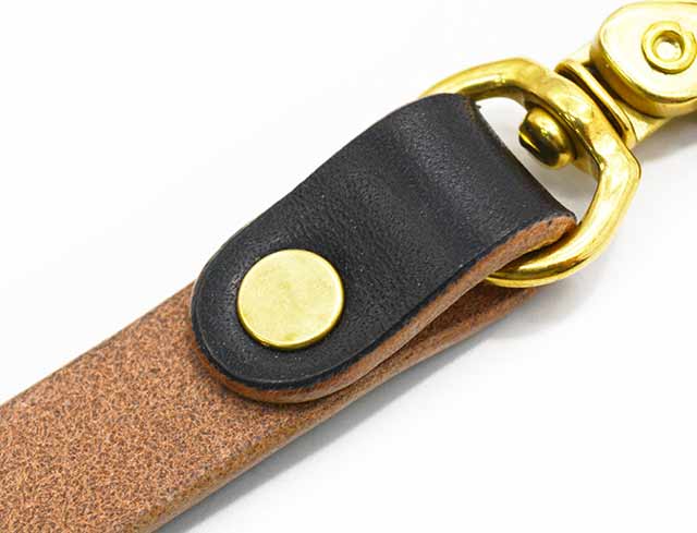 ��TISS CUSTOM LEATHERS/�ƥ�����������쥶�����ۡ�Teacore Wallet Cord��Brass��/��ĥ�����åȥ����ɡɥ֥饹�ɡ�