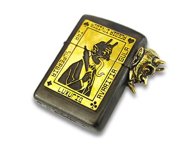 ��galcia/���륷���ۡߡ�GANGSTERVILLE/����󥰥������ӥ�ۡ�Devil Brass Zippo/�ǥӥ�֥饹���åݡ�(GSG-ZP001B)
