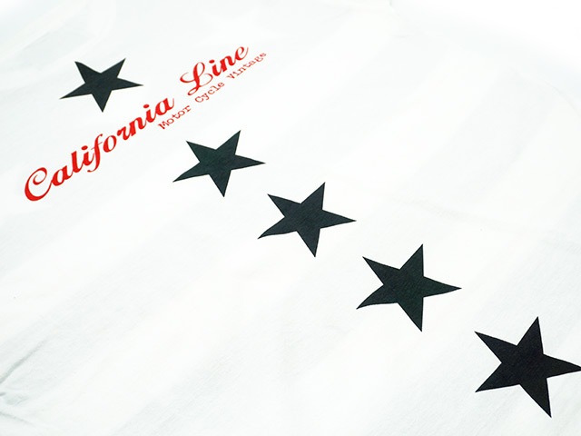 (50% OFF)��3����CALIFORNIA LINE/����ե���˥��饤���2023SS��Stars and Stripes Crew Neck Tee��Type2��/������������ɥ��ȥ饤�ץ����롼�ͥå�Tee"������2�ɡ�