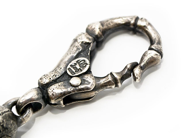 ��MAD CULT/�ޥåɥ���ȡۡ�Finger Bone Hook with GYUGA Key Chain/�ե��󥬡��ܡ���եå����������奦���������������(KH-13)